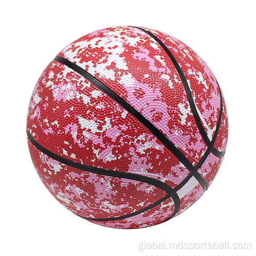 Rubber Basketball Custom rubber basket ball size 7 Manufactory